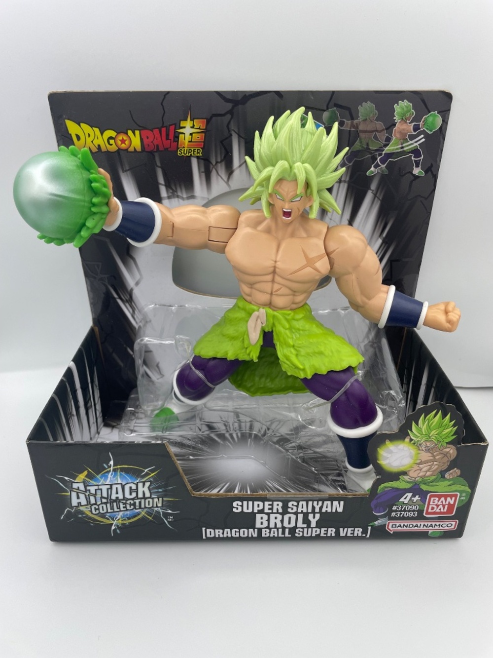 Dragon Ball super Saiyan Broly action figure Attack Collection - Picture 5 of 11